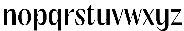 PPAcma Medium Instance Font LOWERCASE