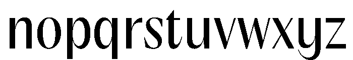 PPAcma Regular Instance Font LOWERCASE