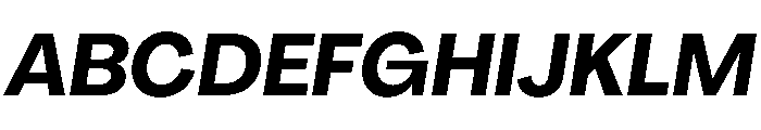 PPAgrandir BoldItalic Instance Font UPPERCASE