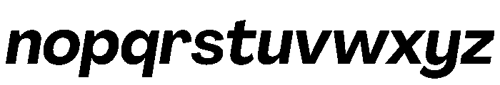 PPAgrandir BoldItalic Instance Font LOWERCASE
