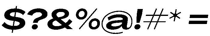 PPAgrandir GrandBoldItalic Instance Font OTHER CHARS