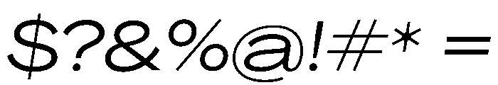 PPAgrandir GrandItalic Instance Font OTHER CHARS