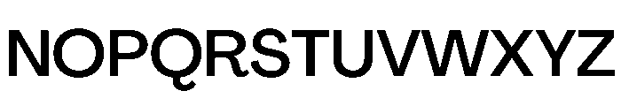 PPAgrandir Medium Instance Font UPPERCASE