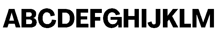 PPAgrandir NarrowBold Instance Font UPPERCASE