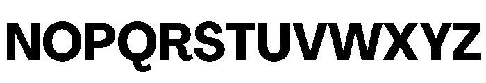 PPAgrandir NarrowBold Instance Font UPPERCASE