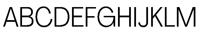 PPAgrandir NarrowLight Instance Font UPPERCASE