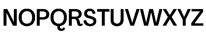 PPAgrandir NarrowMedium Instance Font UPPERCASE