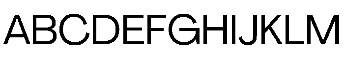 PPAgrandir Regular Instance Font UPPERCASE