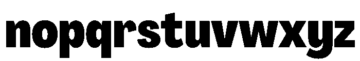 PPAgrandir TightHeavy Instance Font LOWERCASE