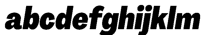 PPAgrandir TightHeavyItalic Instance FONT