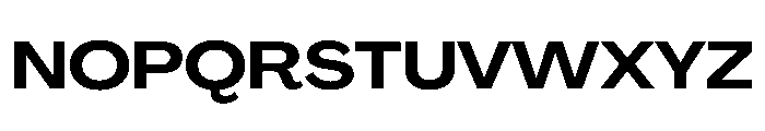 PPAgrandir WideBold Instance Font UPPERCASE