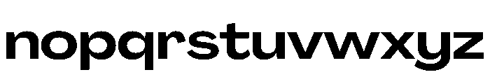 PPAgrandir WideBold Instance Font LOWERCASE
