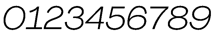 PPAgrandir WideLightItalic Instance Font OTHER CHARS