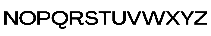 PPAgrandir WideMedium Instance Font UPPERCASE