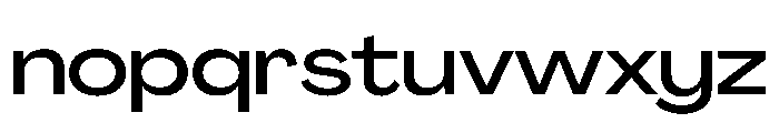 PPAgrandir WideMedium Instance Font LOWERCASE