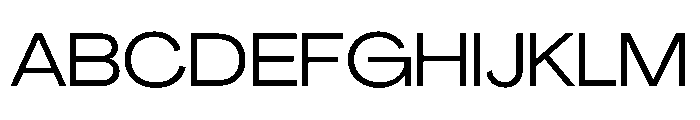 PPAgrandir WideRegular Instance Font UPPERCASE