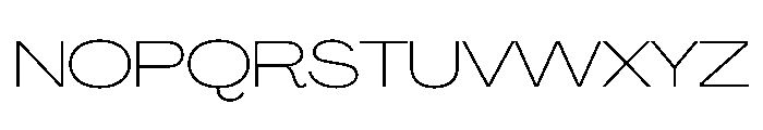 PPAgrandirGrand Thin Instance Font UPPERCASE