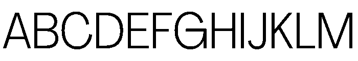 PPAgrandirNarrow Light Instance Font UPPERCASE