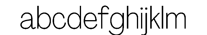 PPAgrandirNarrow Thin Instance FONT