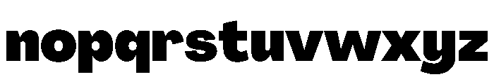 PPAgrandirNormal Black Instance Font LOWERCASE