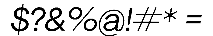PPAgrandirNormal Italic Instance Font OTHER CHARS