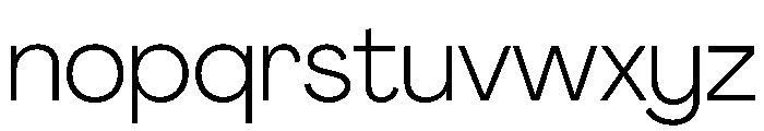 PPAgrandirNormal Light Instance Font LOWERCASE