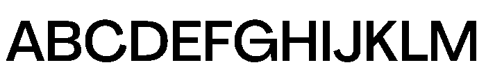 PPAgrandirNormal Medium Instance Font UPPERCASE