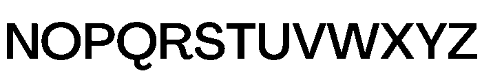 PPAgrandirNormal Medium Instance Font UPPERCASE