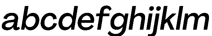PPAgrandirNormal MediumItalic Instance FONT