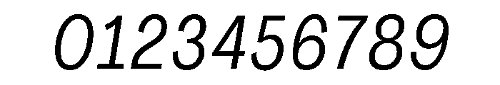 PPAgrandirText Italic Instance Font OTHER CHARS
