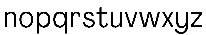 PPAgrandirText Regular Instance Font LOWERCASE
