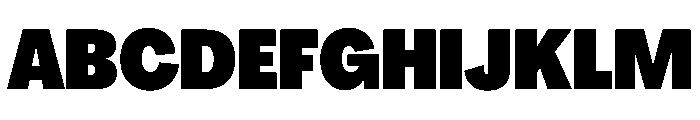 PPAgrandirTight Black Instance Font UPPERCASE