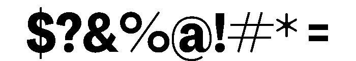 PPAgrandirTight Bold Instance Font OTHER CHARS