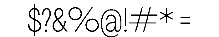 PPAgrandirTight Thin Instance Font OTHER CHARS