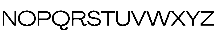 PPAgrandirWide Regular Instance Font UPPERCASE