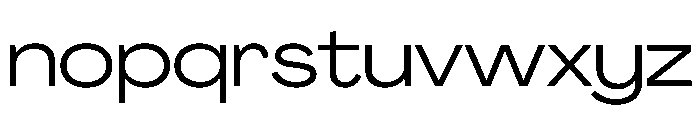 PPAgrandirWide Regular Instance Font LOWERCASE
