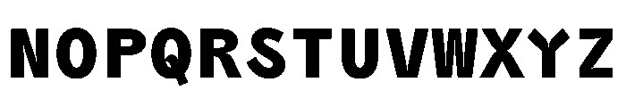 PPAir BlackMono Instance 4dcea4c9 Font UPPERCASE