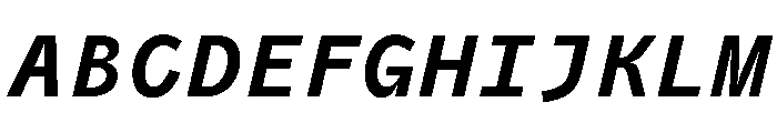 PPAir BoldItalic Instance 92736271 Font UPPERCASE