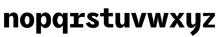 PPAir ExtraBold Instance Font LOWERCASE