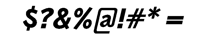 PPAir ExtraBoldItalic Instance Font OTHER CHARS