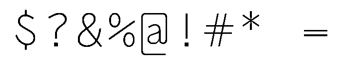 PPAir ExtraLight Instance 1d7241e1 Font OTHER CHARS