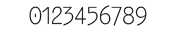 PPAir ExtraLight Instance Font OTHER CHARS