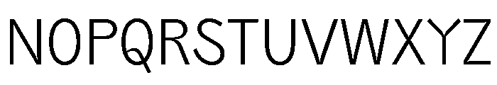 PPAir Light Instance Font UPPERCASE