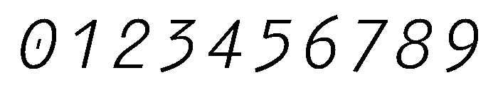 PPAir LightItalic Instance F07eb11e Font OTHER CHARS