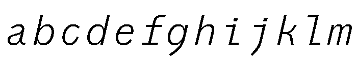 PPAir LightItalic Instance F07eb11e FONT
