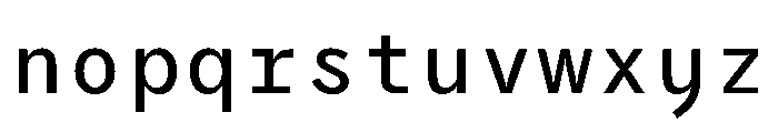 PPAir Medium Instance 0375ab33 Font LOWERCASE