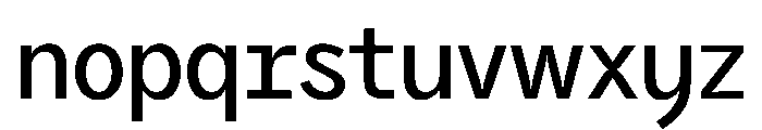 PPAir Medium Instance Font LOWERCASE