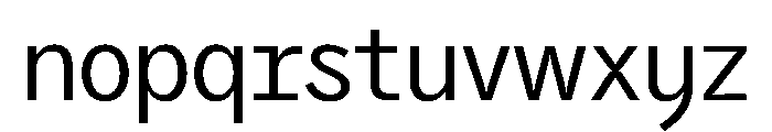 PPAir Regular Instance 2bfdfefc Font LOWERCASE