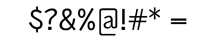 PPAir Regular Instance Font OTHER CHARS