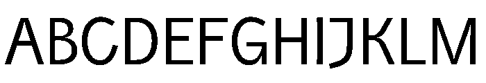 PPAir Regular Instance Font UPPERCASE